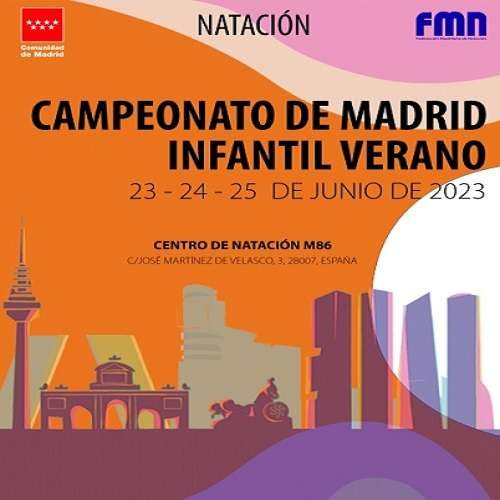 Cto Infantil Verano C.Madrid 22-23-Cartel