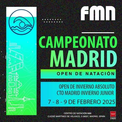 Open Absoluto & Cto Junior Inv. Madrid 24-25-Cartel